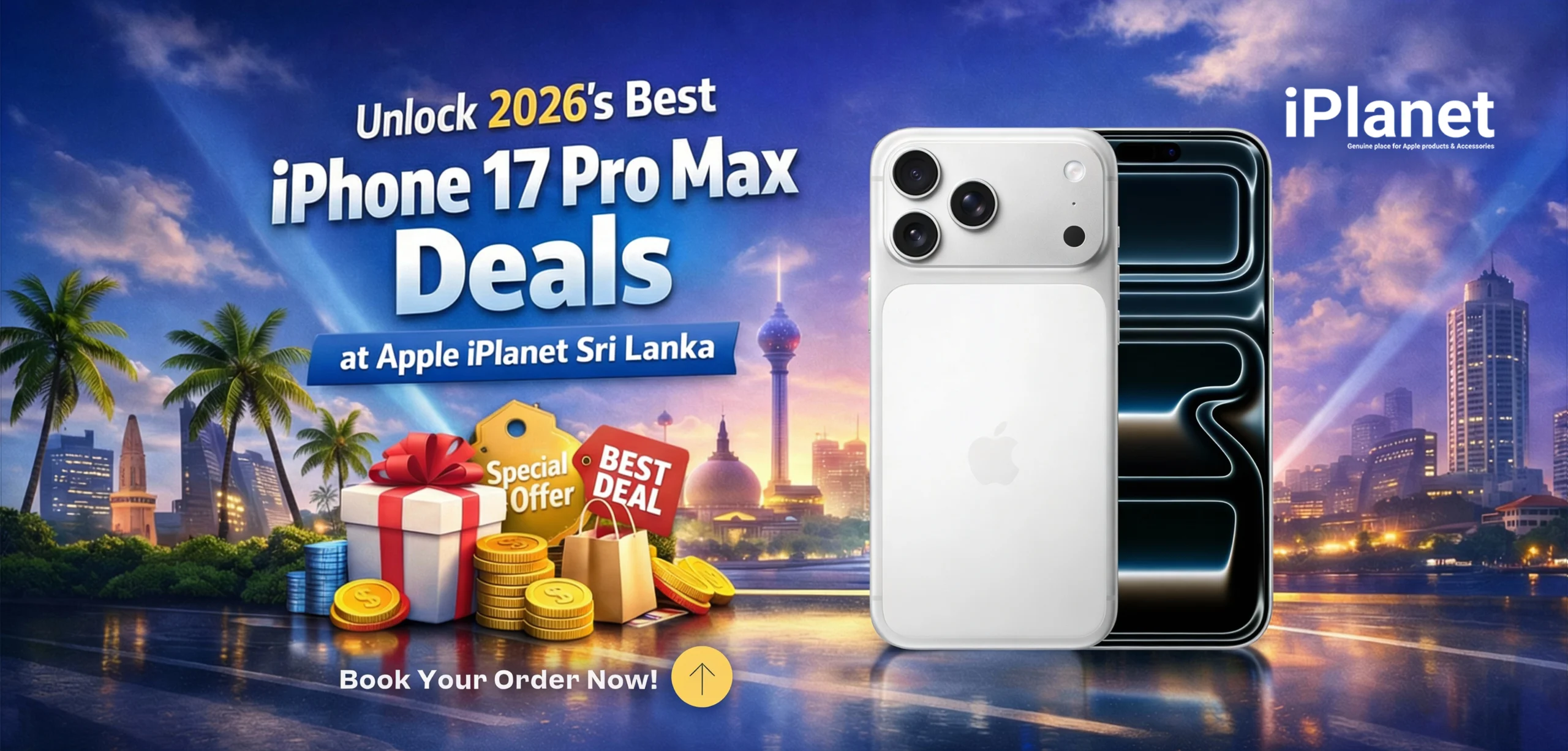 unlock 2026's best iphone 17 pro max deals at apple iplanet sri lanka
