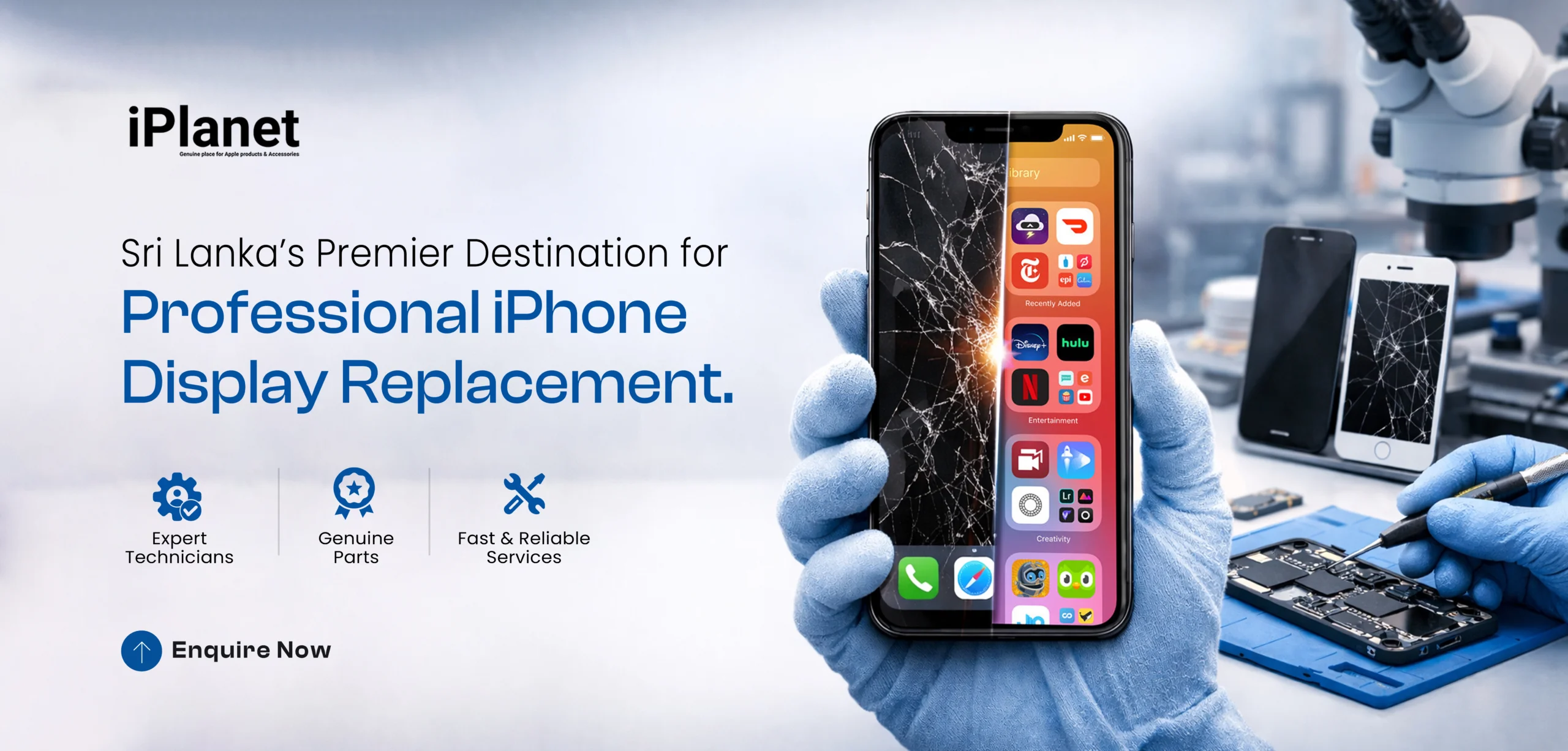 sri lanka’s premier destination for professional iPhone display replacement