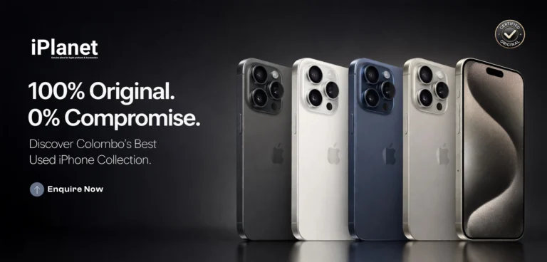 100% original 0% compromise discover colombo’s best used iphone collection
