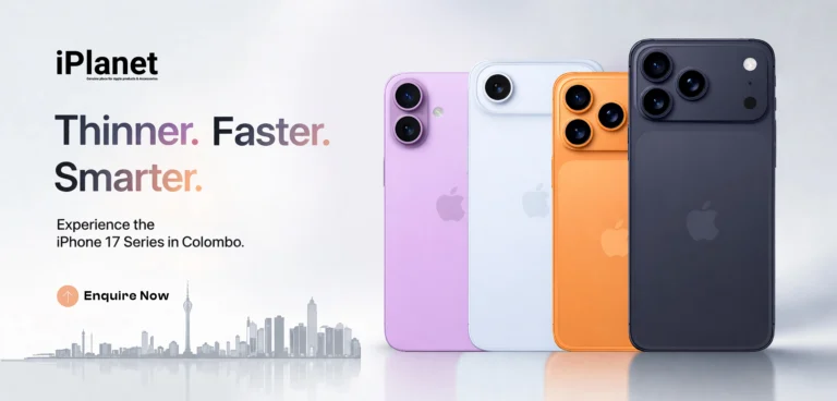 thinner faster smarter experience the iphone 17 series in colombo