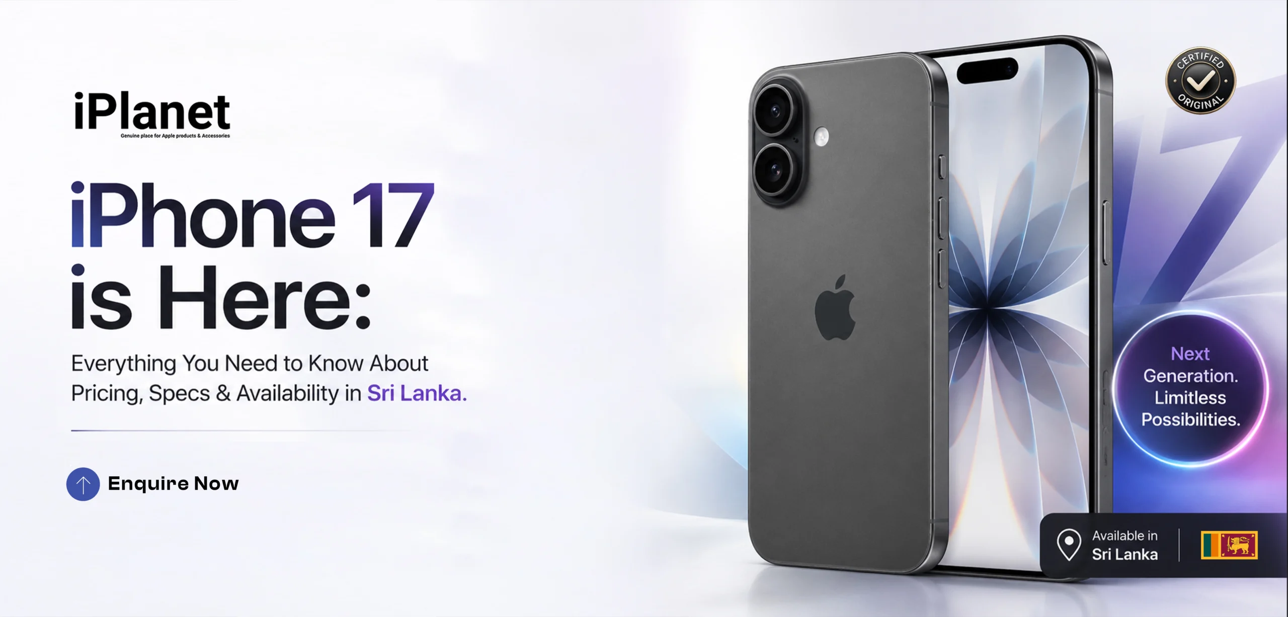 iphone 17 is here everything you need to know about pricing, specs & availability in sri lanka