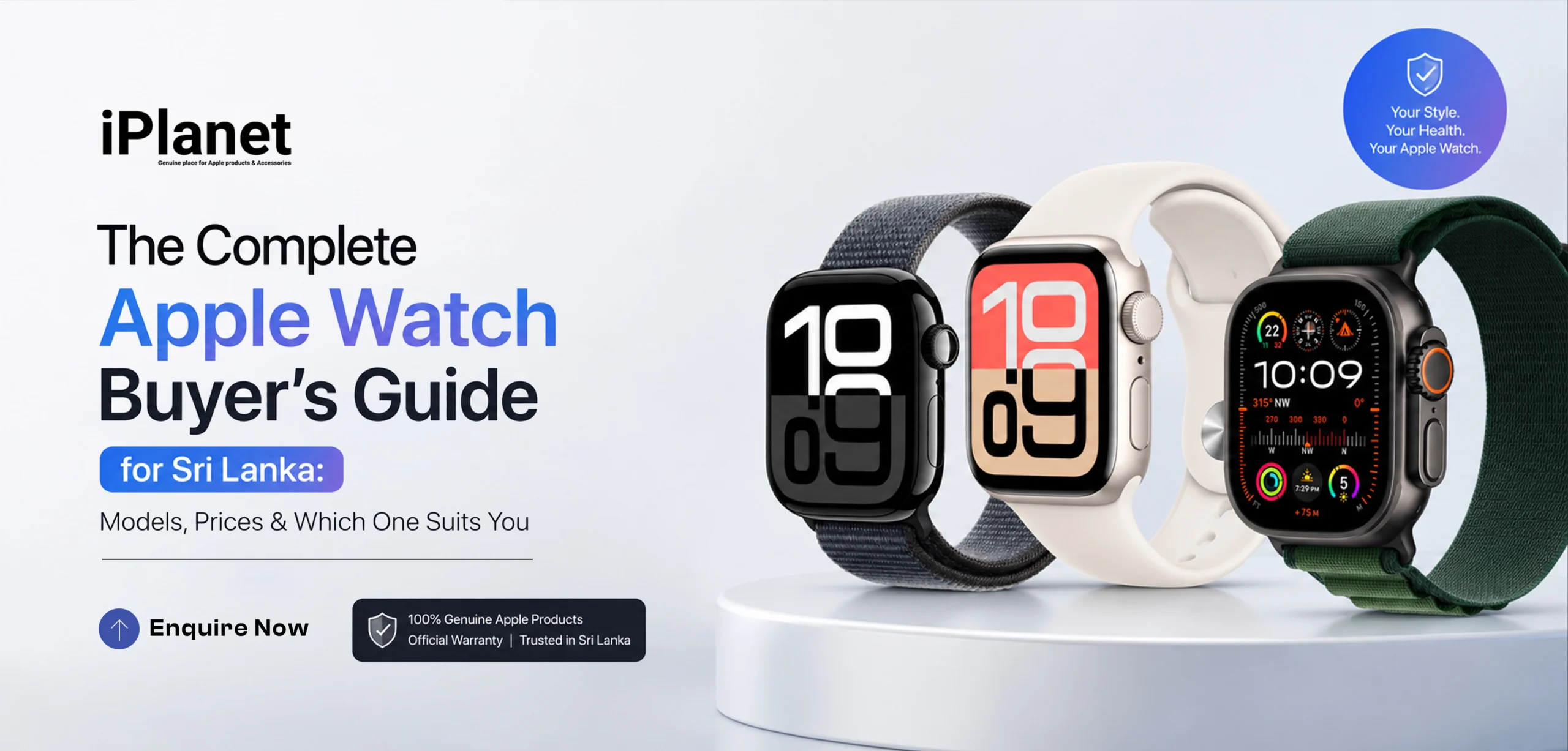 the complete apple watch buyer's guide for sri lanka models, prices & which one suits you