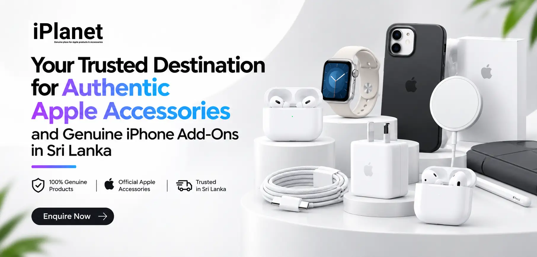your trusted destination for authentic apple accessories